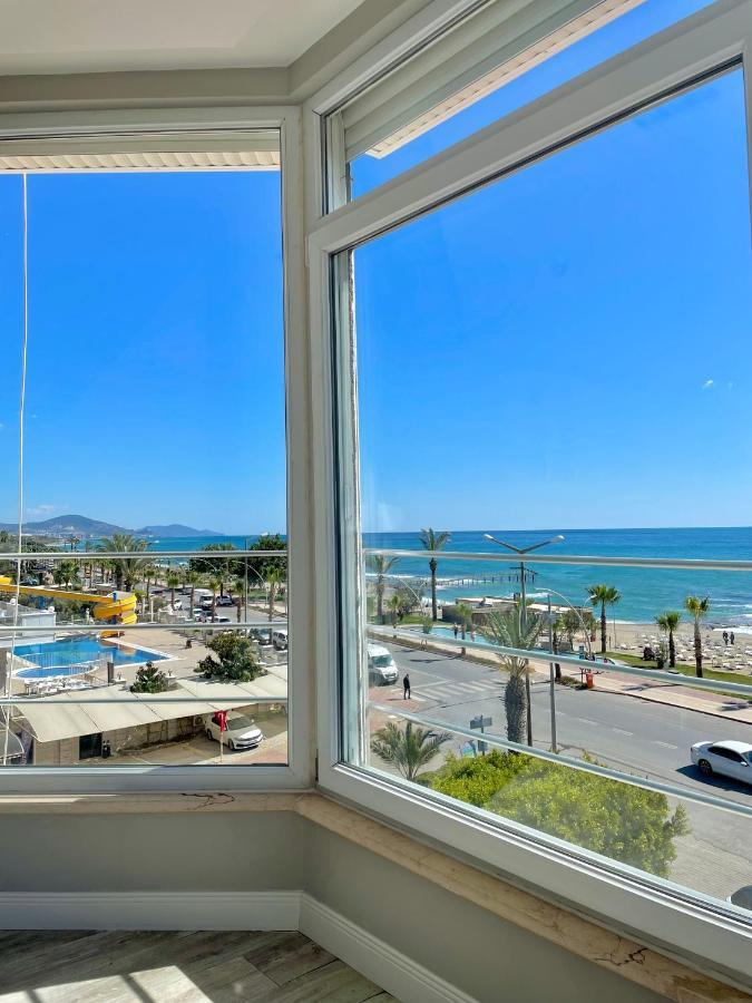 Sa Apartments! Beachfront Apartment With Sea View & Pool 알란야 외부 사진