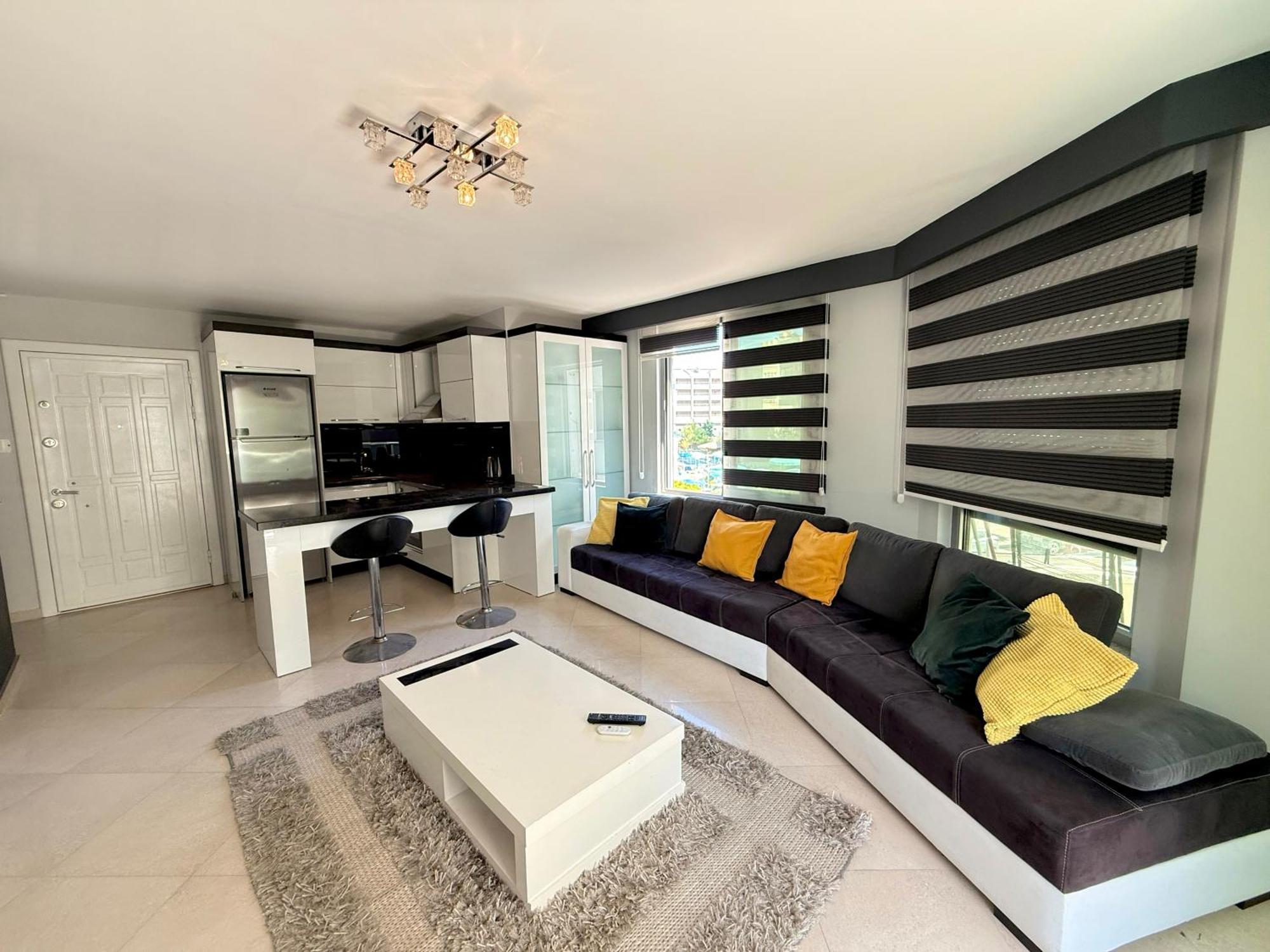 Sa Apartments! Beachfront Apartment With Sea View & Pool 알란야 객실 사진